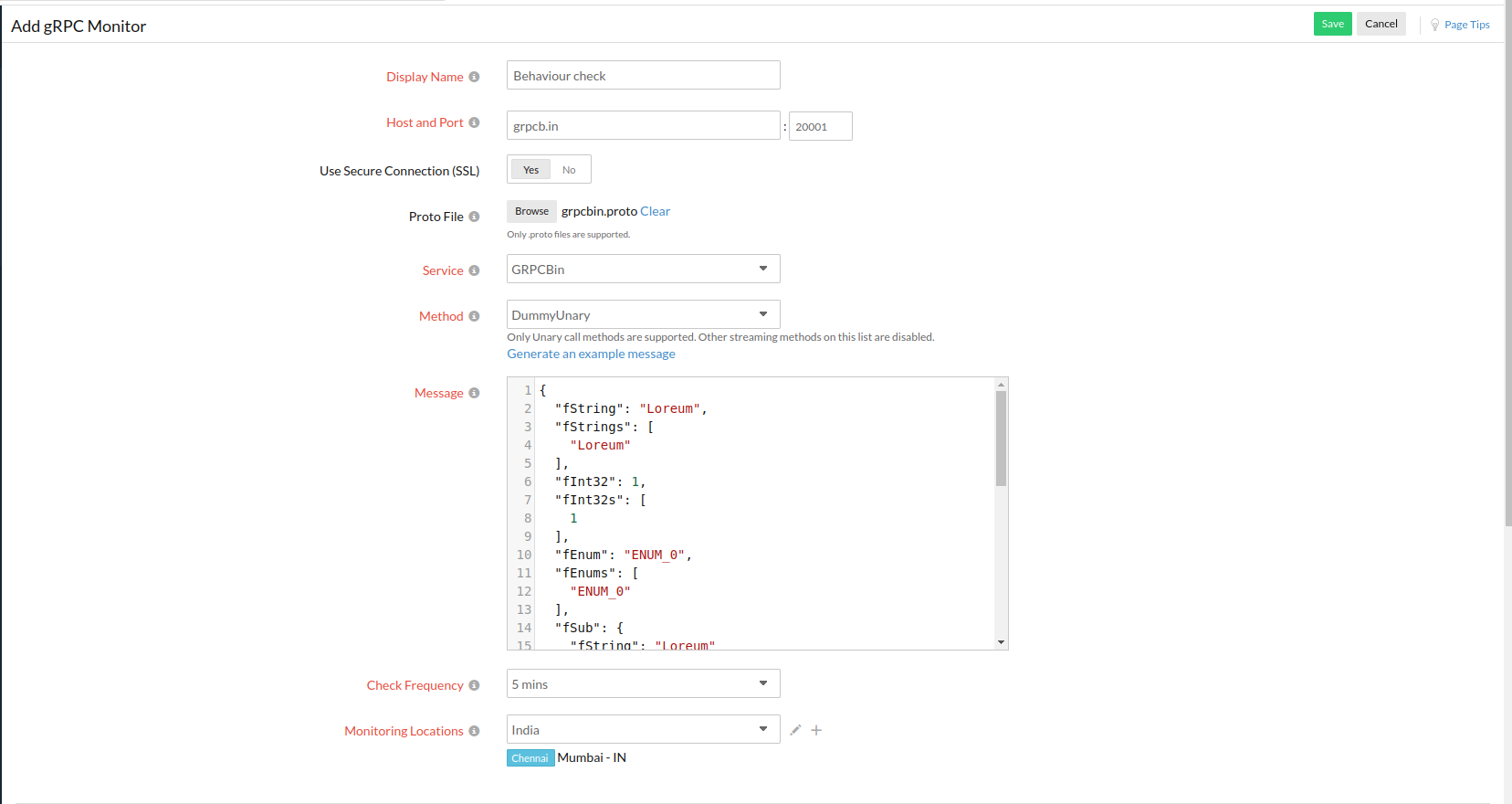 adding-grpc-monitor Learn how to add a grpc monitor