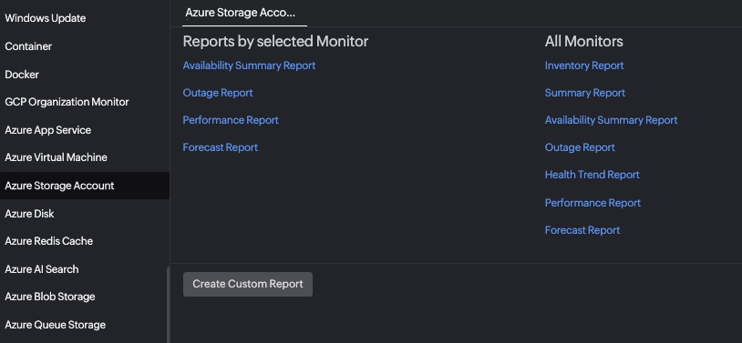 storage-account-reports 存储账户报表