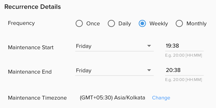 by-date-weekly-maintenance