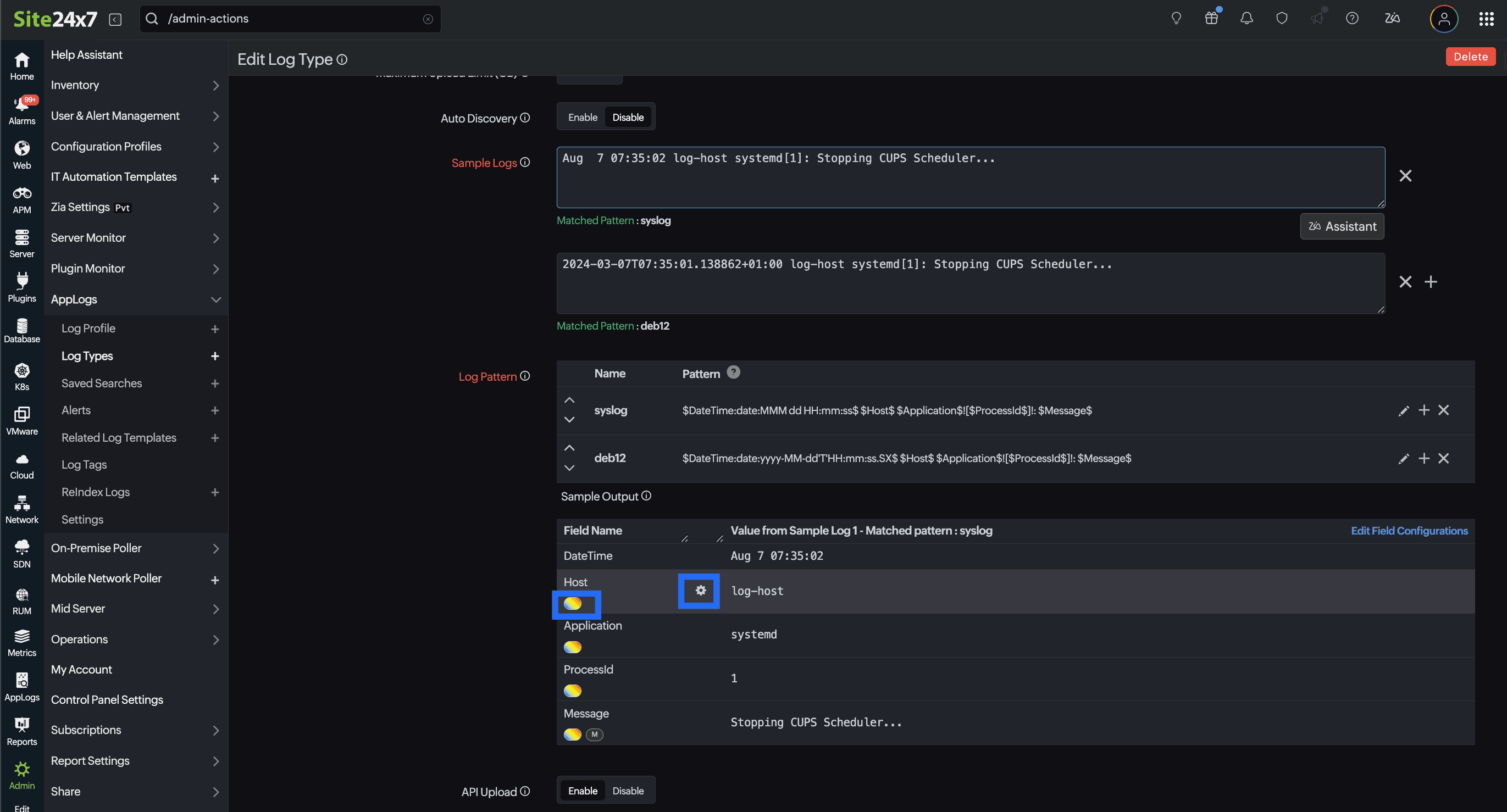 Oval icon in settings 设置中的椭圆图标