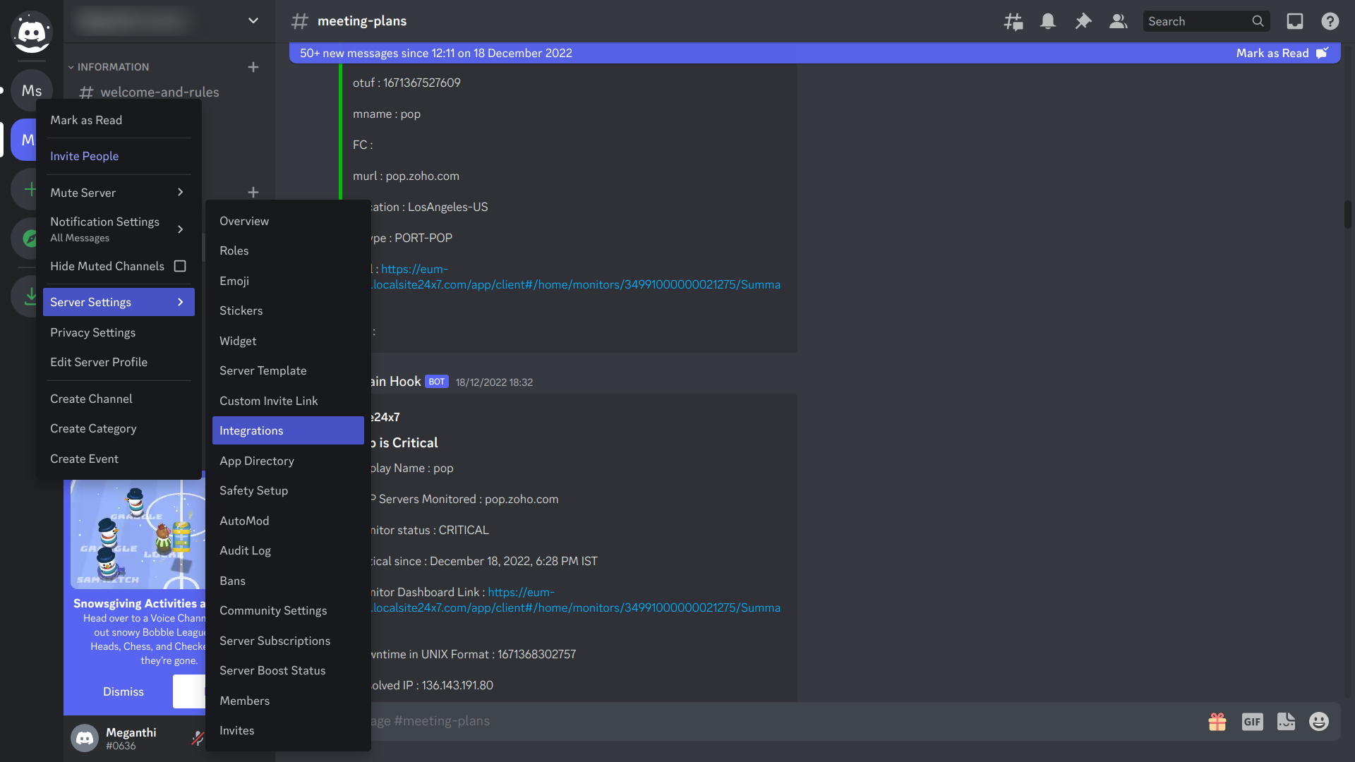 discord-integration-navigation navigation for discord integration