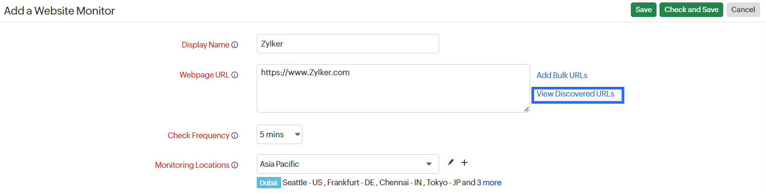 Add Bulk URL - Discovered Resource 批量添加 URL - 已发现的资源