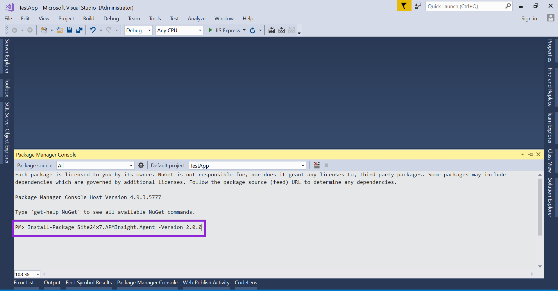install-dotnet-azureservice
