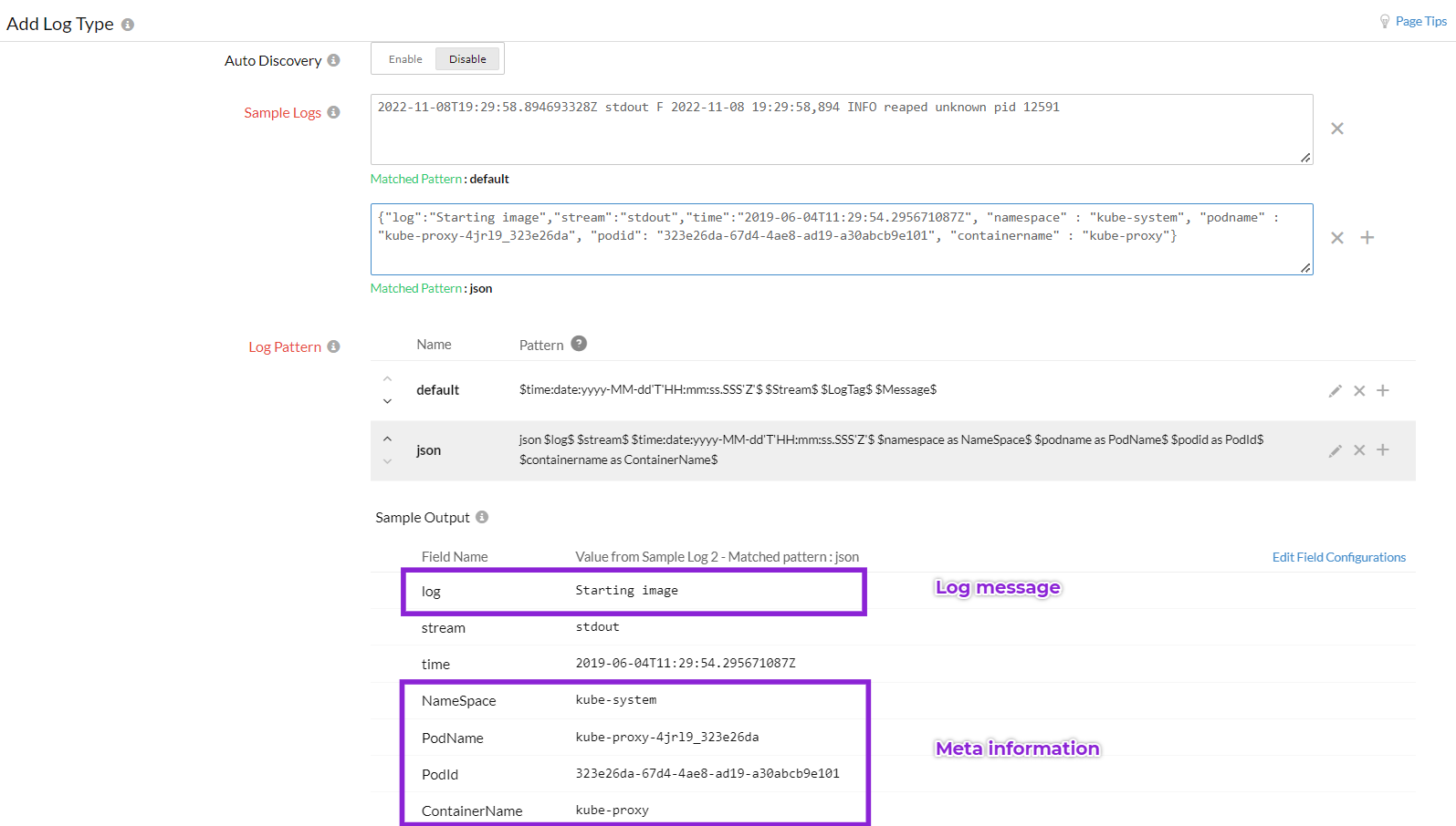 kubernetes-log-pattern Kubernetes 日志模式