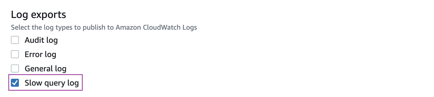 log-export Log export