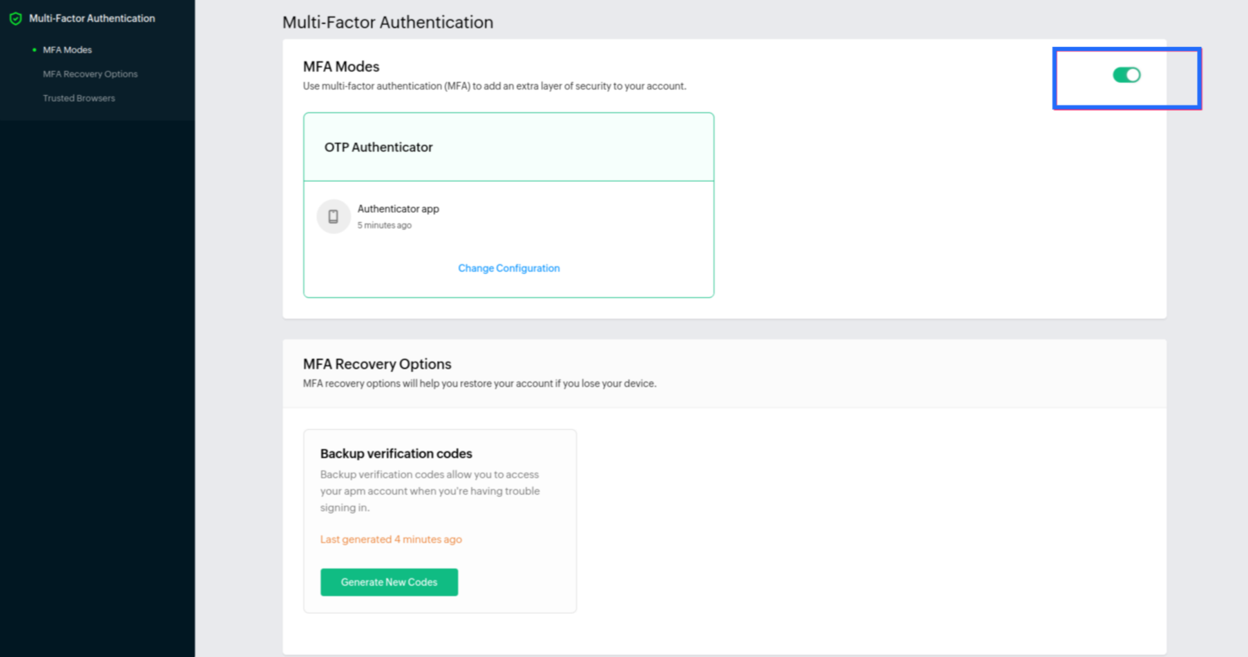 MFA Authenticator MFA 身份验证器