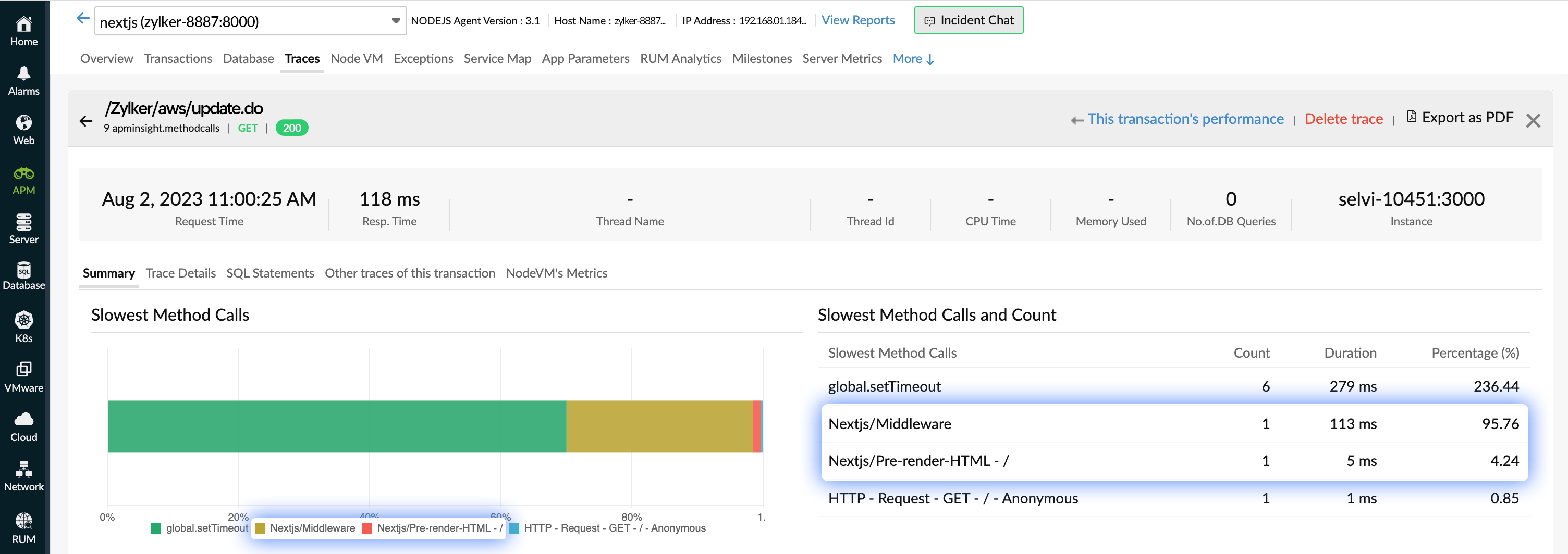 nextjs-metrics Next.js 指标
