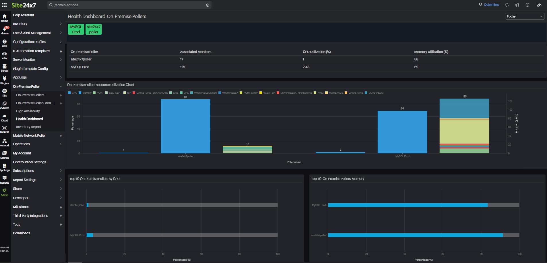 on-premise-poller-health-dashboard 本地轮询器健康仪表板
