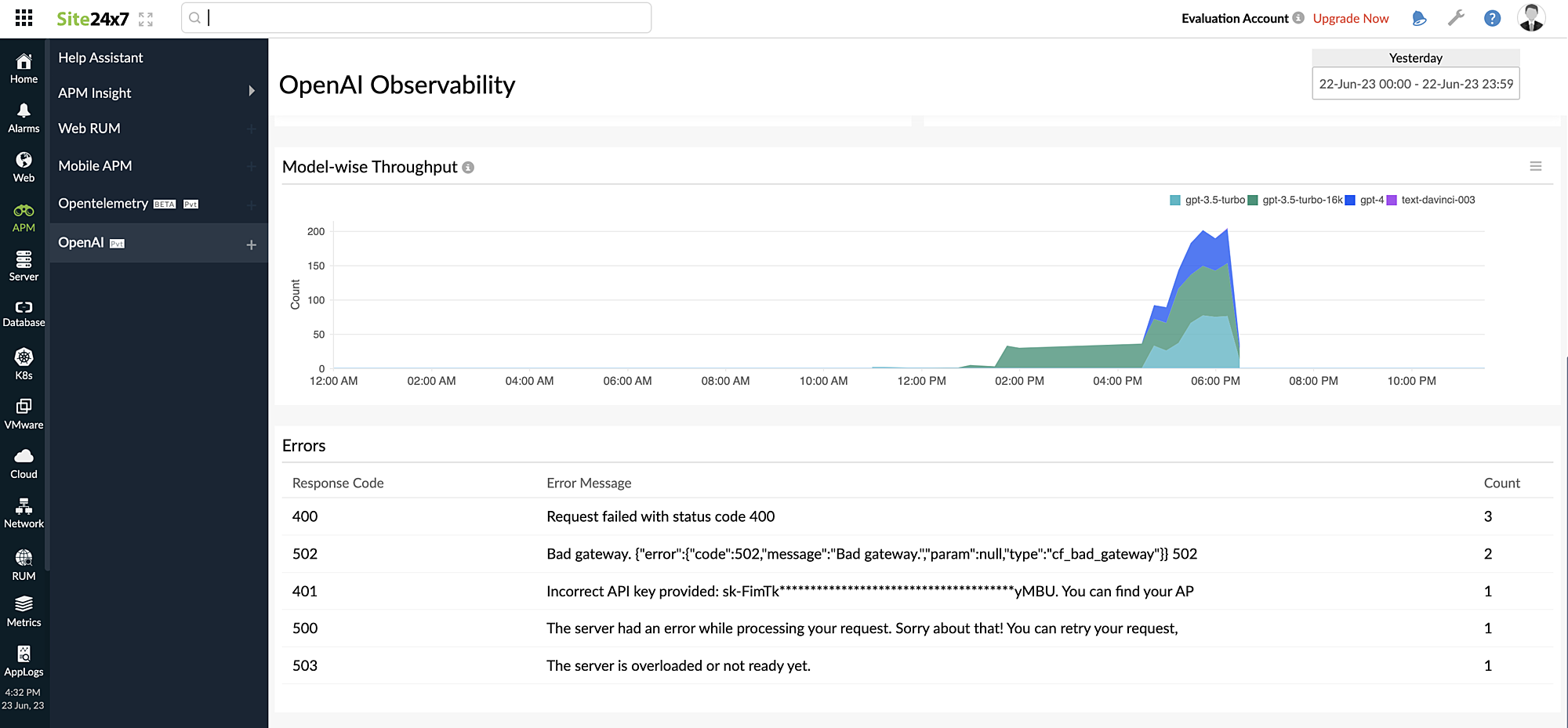openai-metrics OpenAI 指标