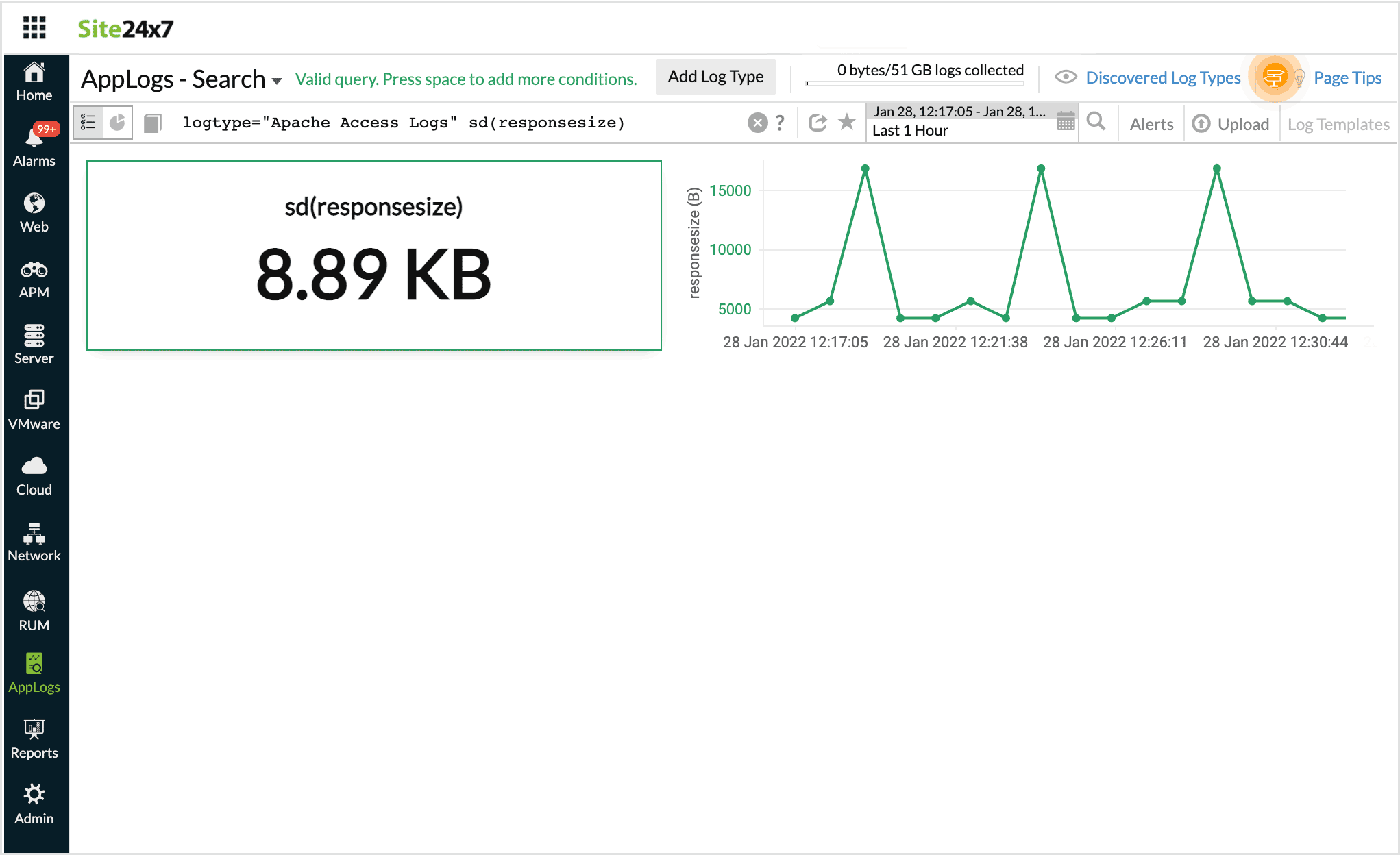 applogs-standard-deviation AppLog 查询的标准差值
