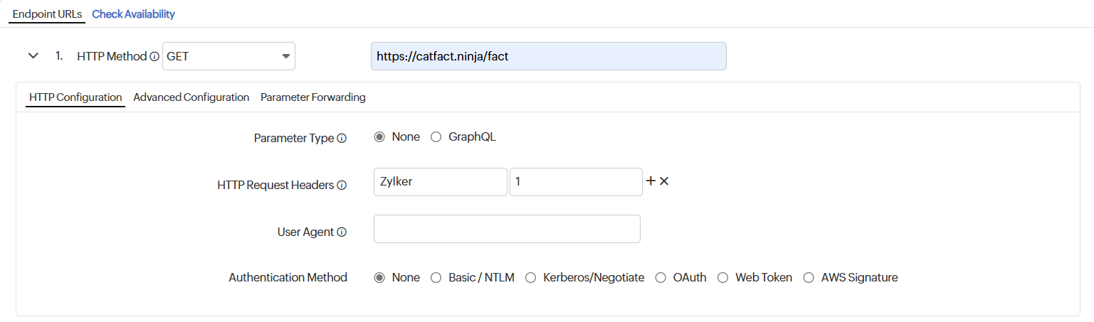 HTTP Configuration HTTP 配置