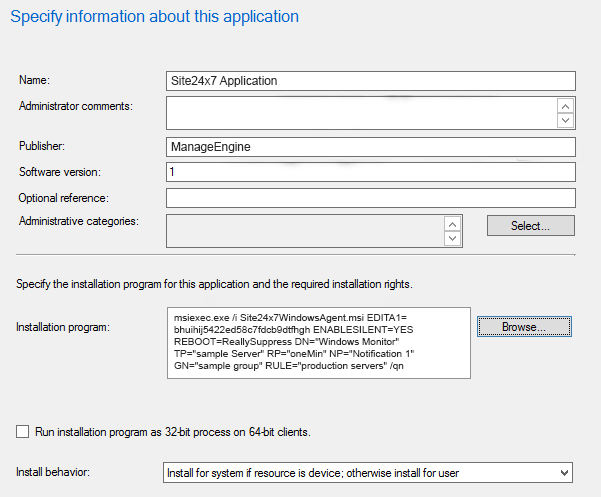 scm-command SCCM 命令行安装