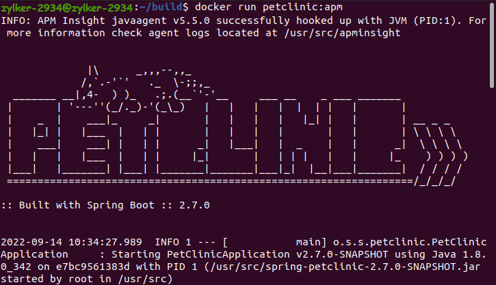 spawn-containers Start your application by spawning containers using the Docker image you created