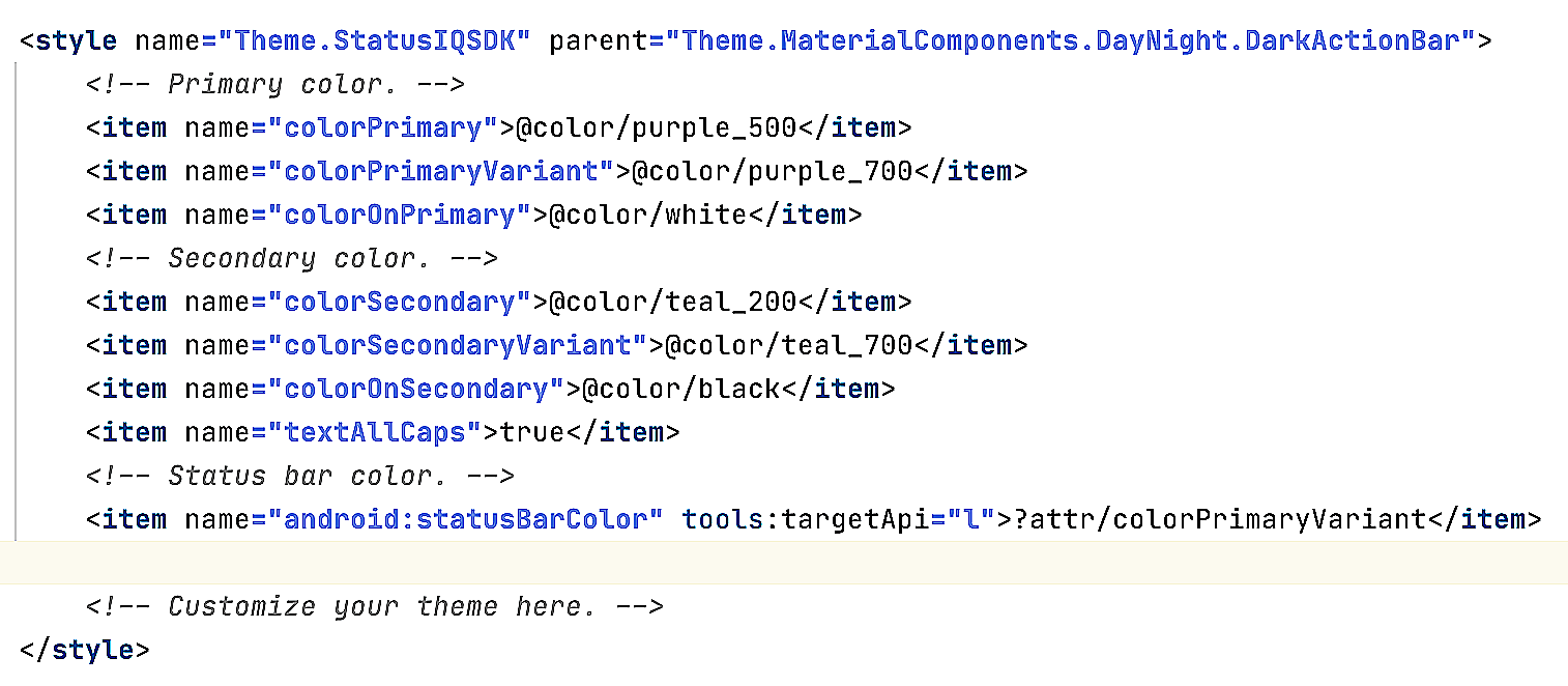 statusiq-android-customization