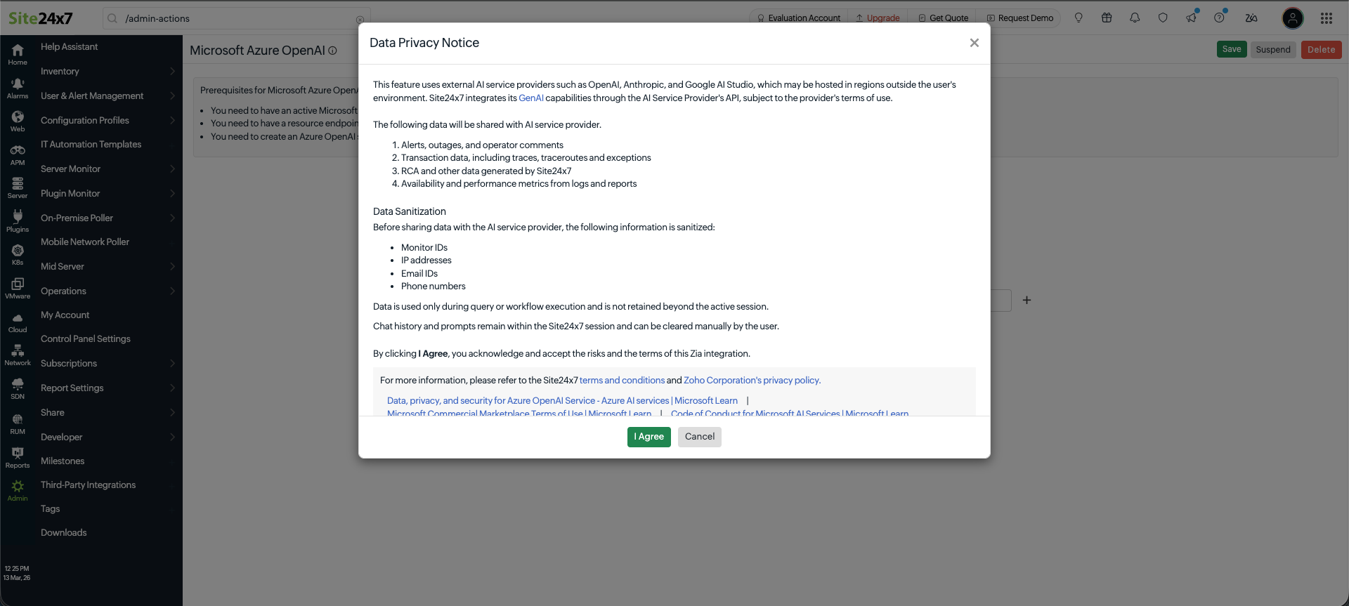 Azure AI Data Privacy Azure AI Data Privacy