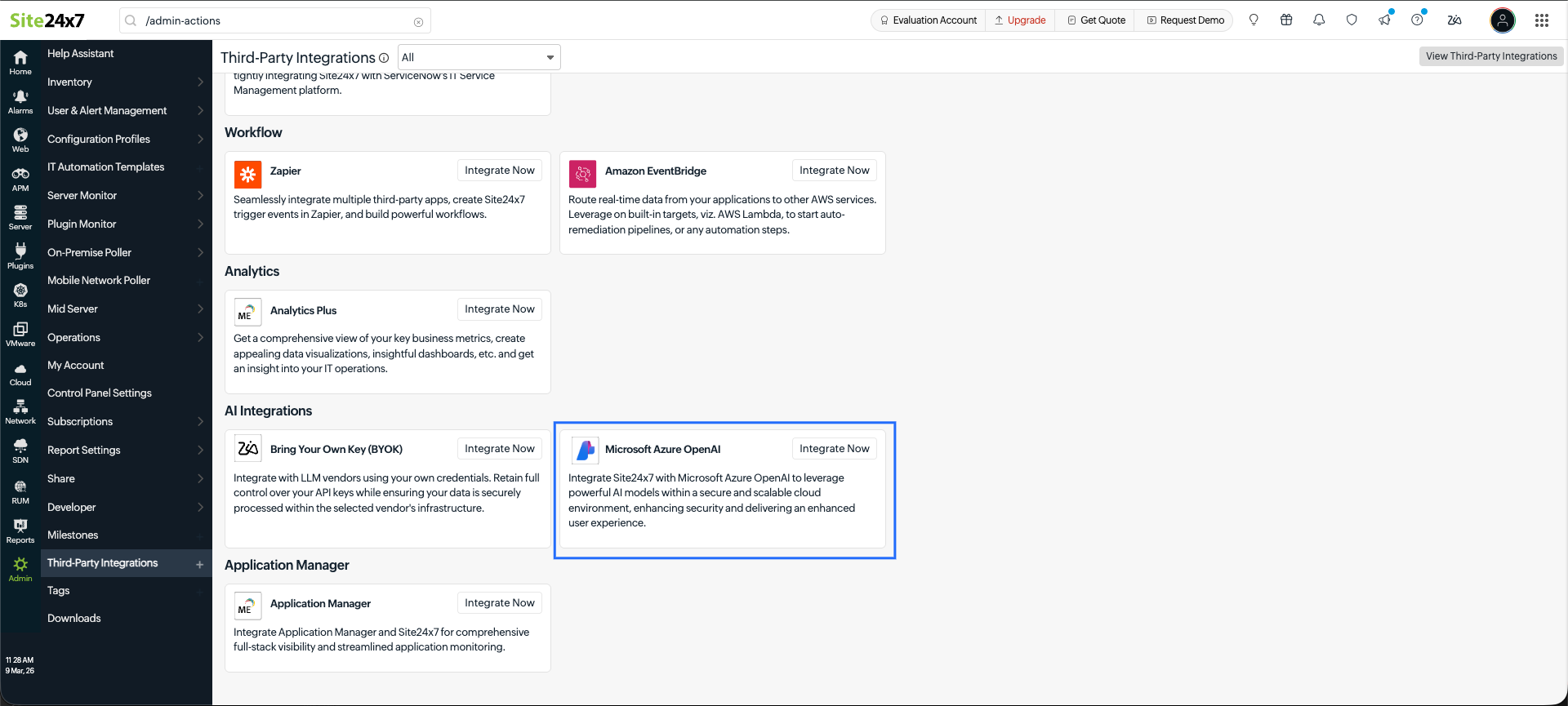 Microsoft Azure AI Integration Microsoft Azure AI Integration