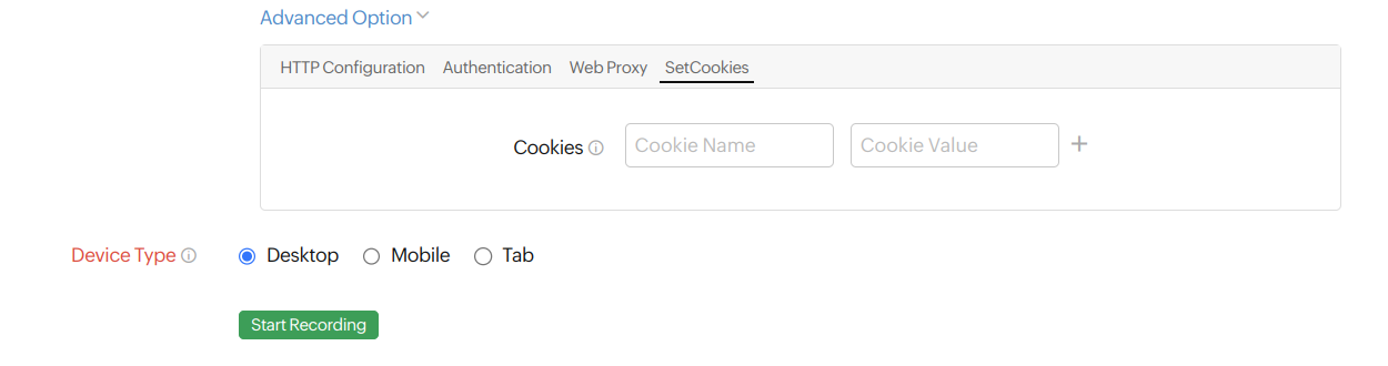 Web 事务设置 Cookie Web 事务设置 Cookie