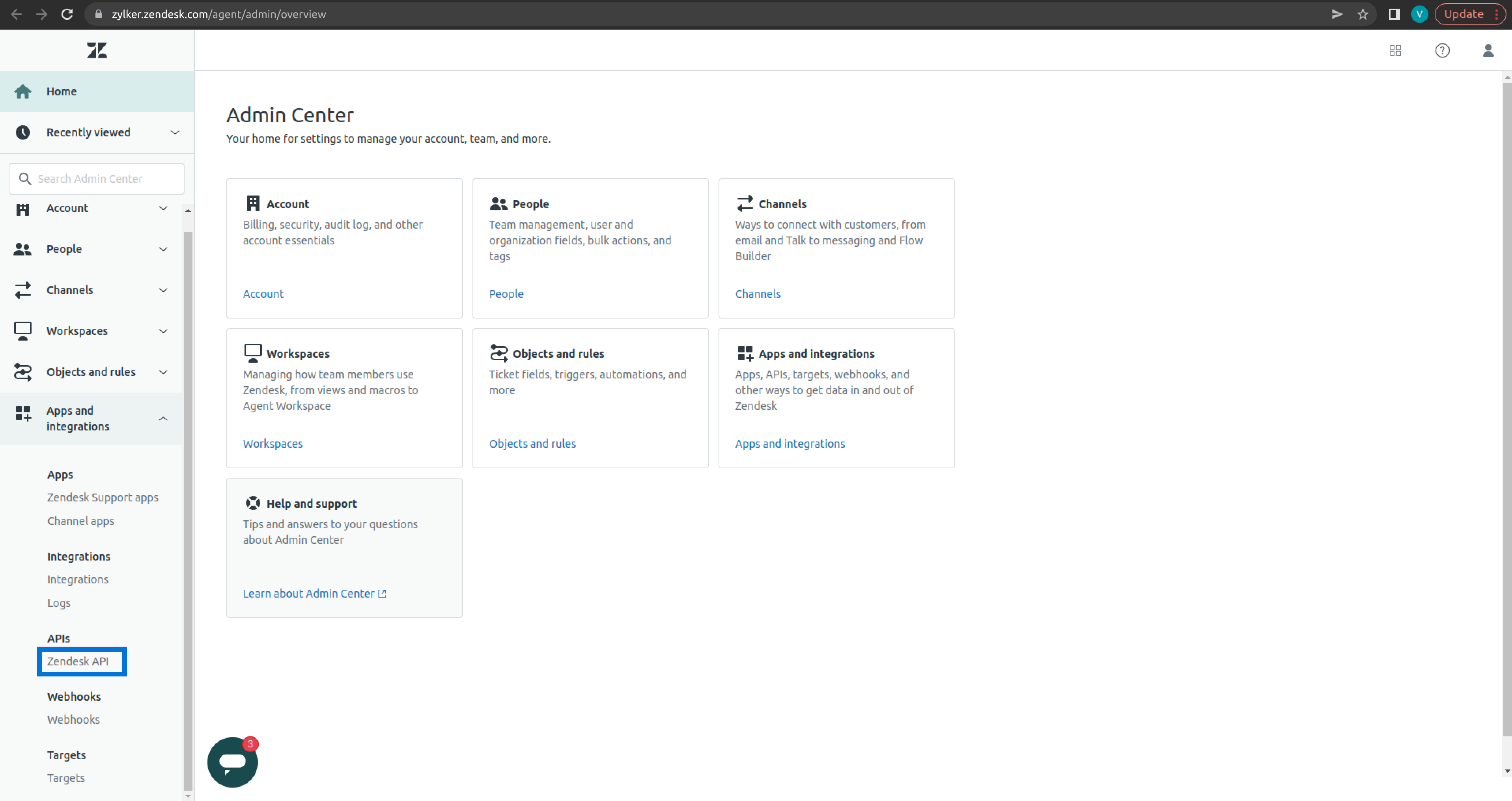 zendesk-api zendesk api